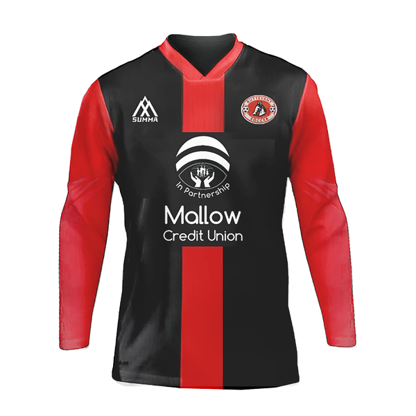 Buttevant Black and Red Long Sleeve Jersey 2