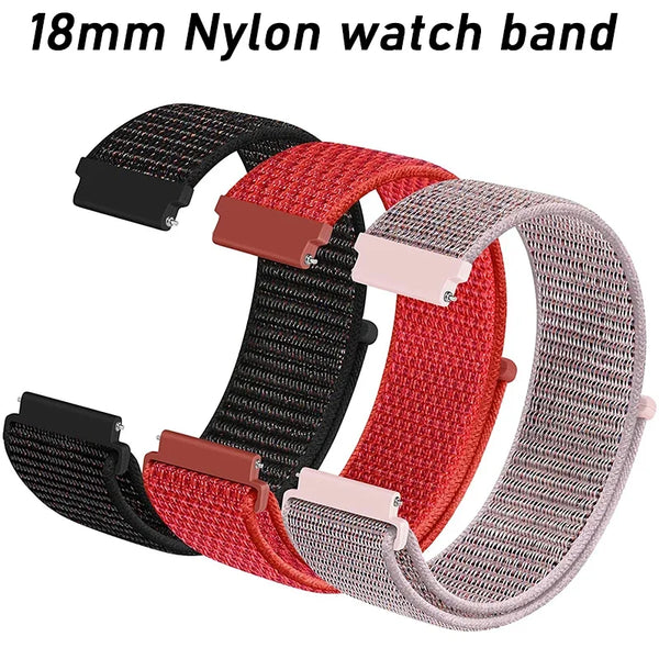 18MM Nylon Loop Band For Xiaomi Mi